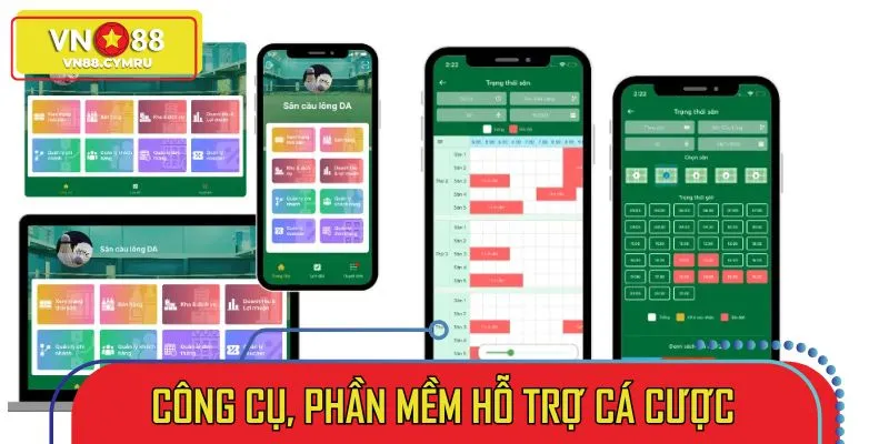 Lưu ngay những công cụ hỗ trợ quá trình đặt cược