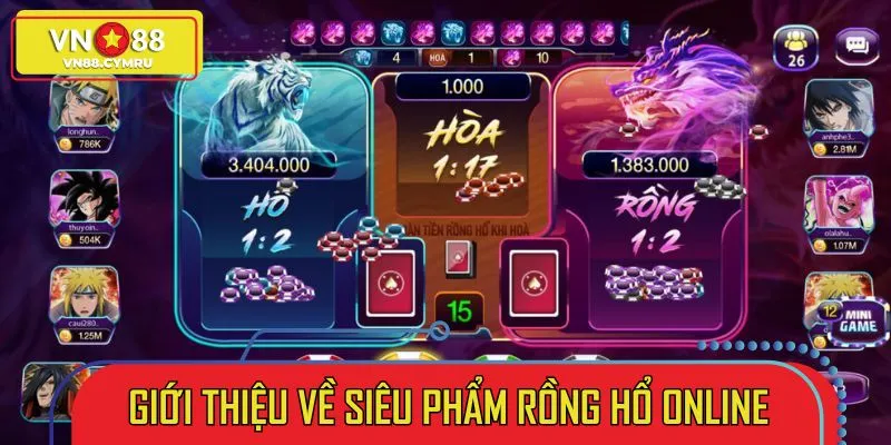 Rồng Hồ là tựa game khiến cảm xúc bùng nổ trong từng giây