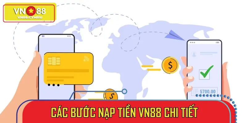 Hội viên thực hiện cấp vốn vào tài khoản theo đúng hướng dẫn dưới đây